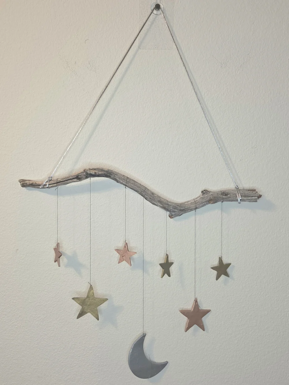 Moon And Stars Wall Hanging